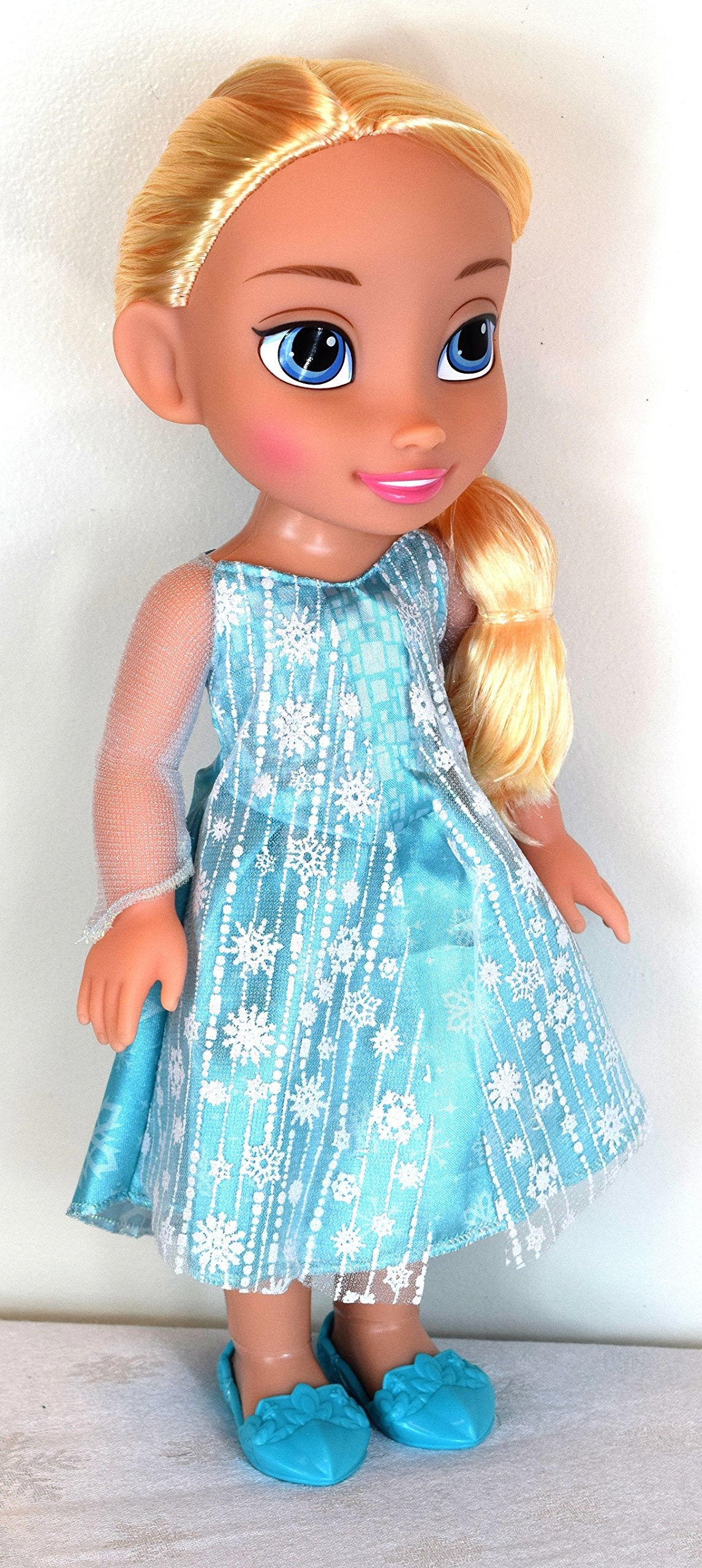 Disney 039897989211 Frozen Elsa Toddler Doll, Blue