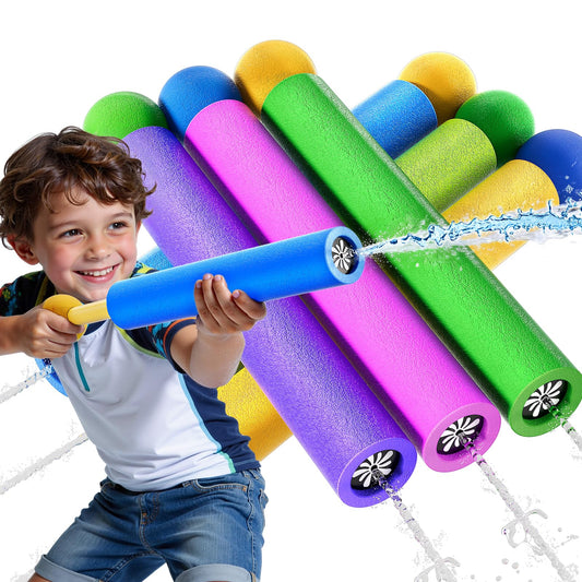ZDRKWSM 6 Pack Water Guns for Kids Adults, Squirt Guns Water Toys for Boys Girls Ages 4-8, Ideal Toys for Kids Summer Outdoor Swimming Pool Games Beach Water Gun
