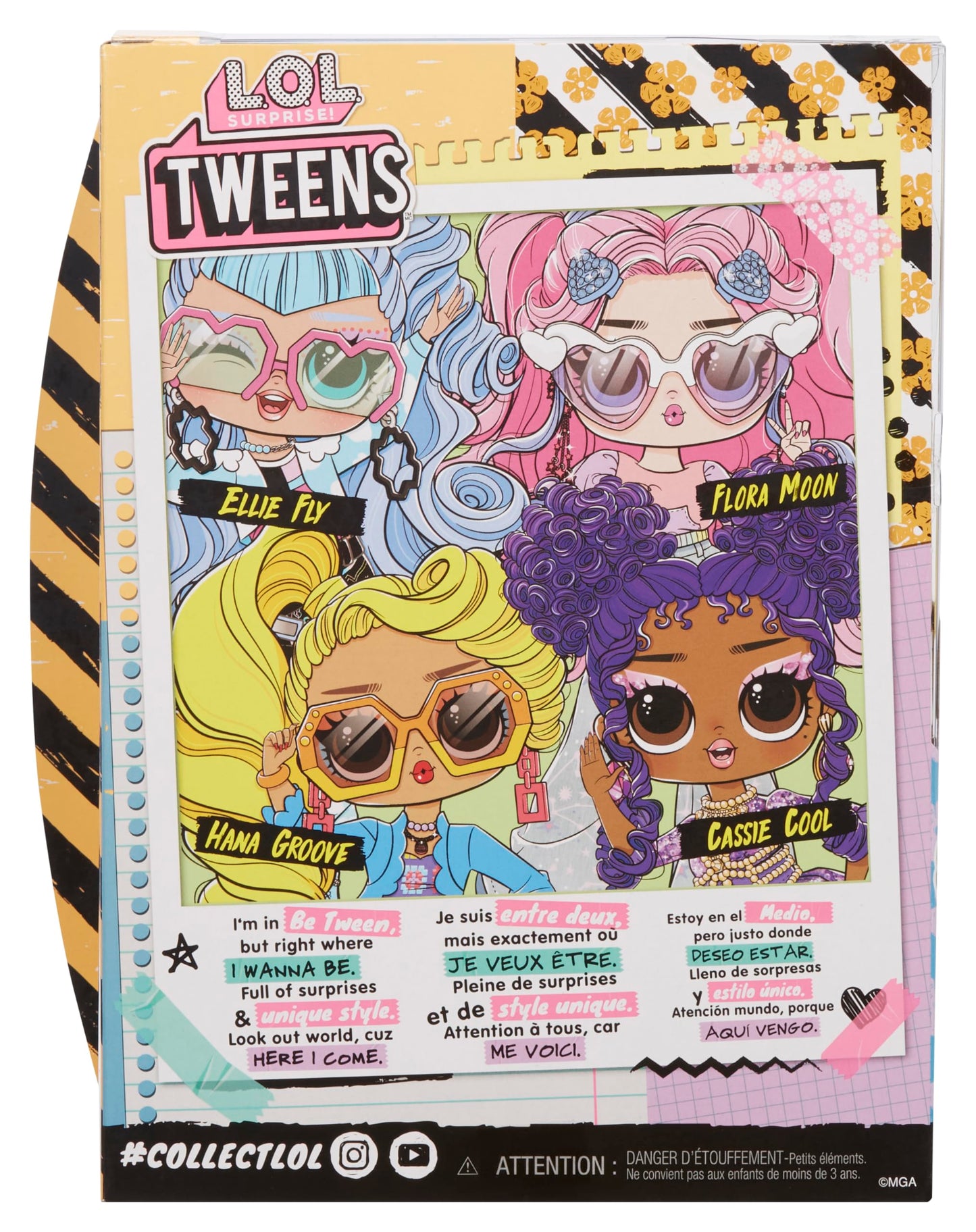 LOL Surprise Tweens Fashion Doll Hana Groove with 10+ Surprises and Fabulous Accessories – Great Gift for Kids Ages 4+